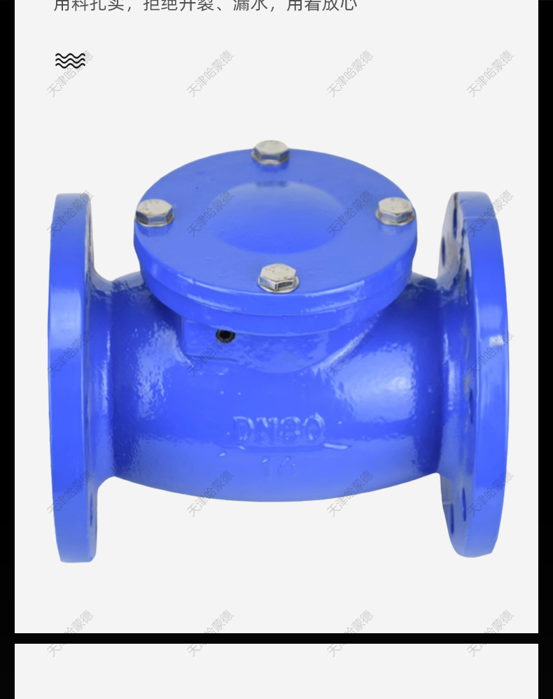 哈蒙德H44T16Q旋启式法兰止回阀墨铸铁污水逆止单向阀球止逆阀.jpg