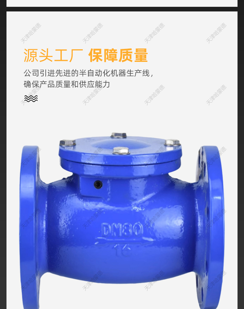 哈蒙德H44T16Q旋启式法兰止回阀墨铸铁污水逆止单向阀球止逆阀.jpg