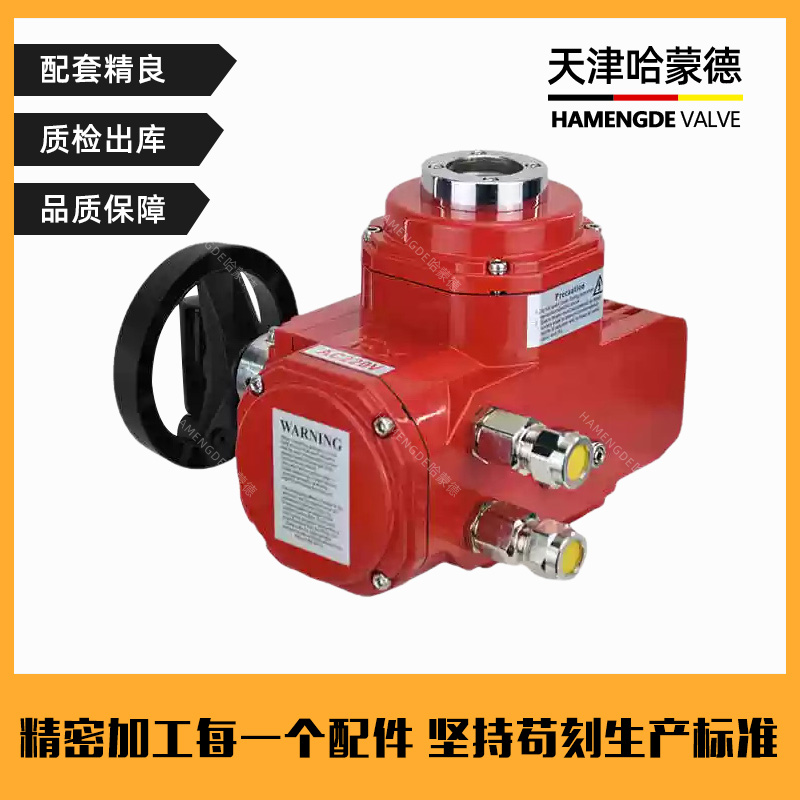哈蒙德精小型防爆电动执行器CT6球阀蝶阀控制器防爆电动头AC220V