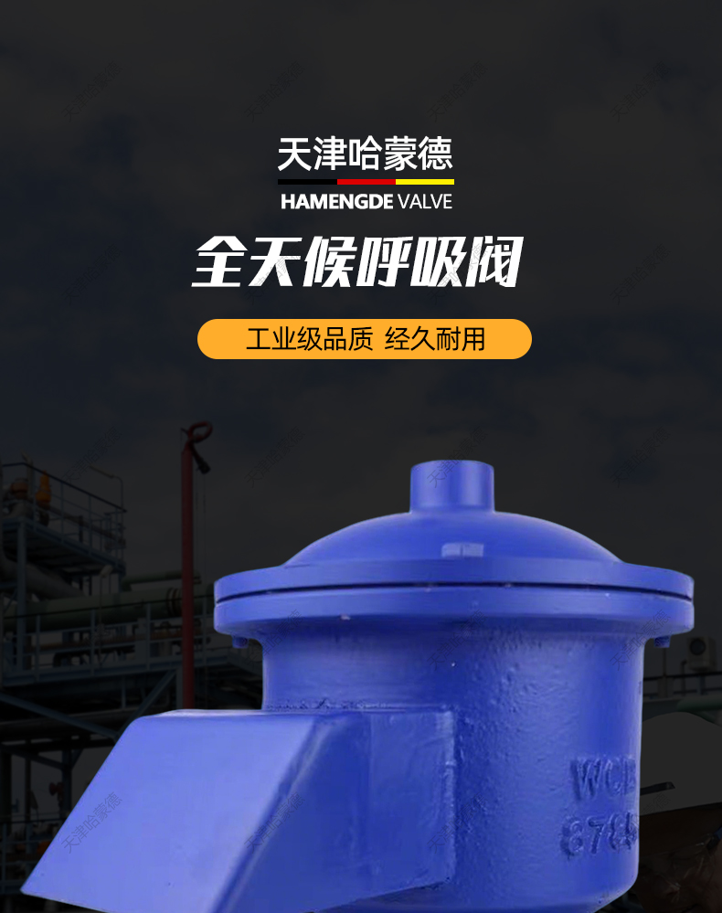 哈蒙德GFQ2全天候呼吸阀防爆呼吸阀304不锈钢316L铸钢储罐呼吸阀.jpg