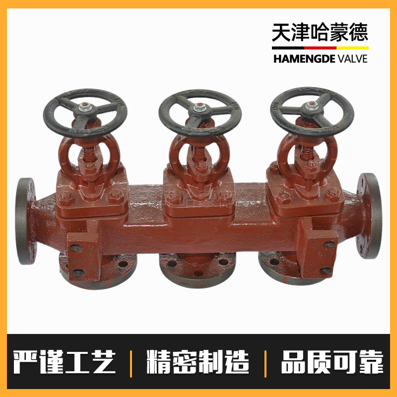 哈蒙德船用单排双联三联截止止回阀箱GB/T1854(1855)1993