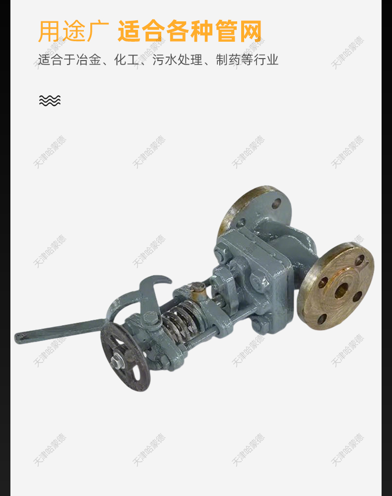 哈蒙德船用法兰铸钢速闭阀阀门手动快关阀GB/574493 CCS船检.jpg