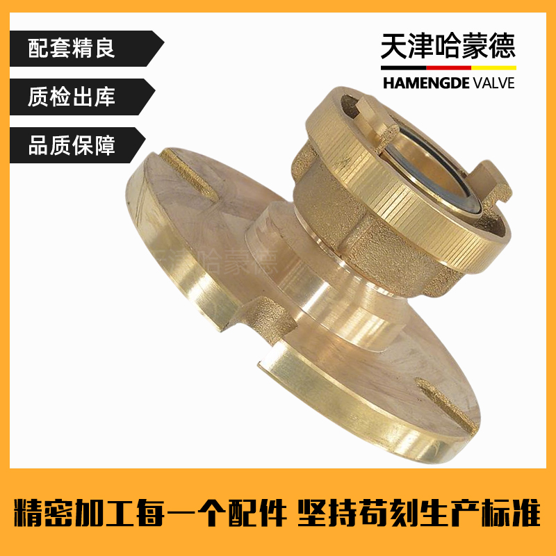 哈蒙德船用国际消防通岸接头GB/T203194油污水接头国际消防通岸