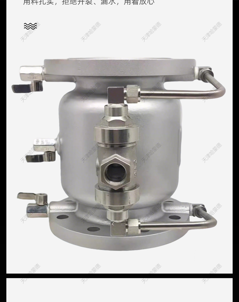 哈蒙德LHS743X16P 304不锈钢低阻力倒流防止器单向防回流止回阀.jpg