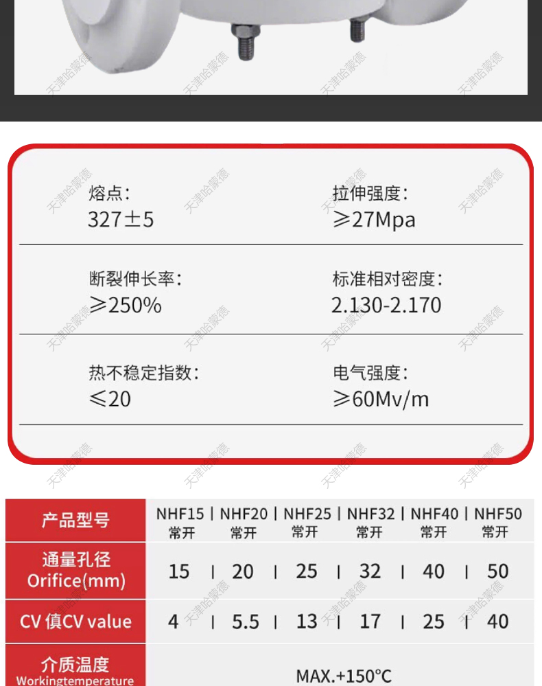 聚四氟乙烯法兰常开电磁阀PTFE防腐蚀电磁阀耐强酸碱塑料王化工阀.jpg