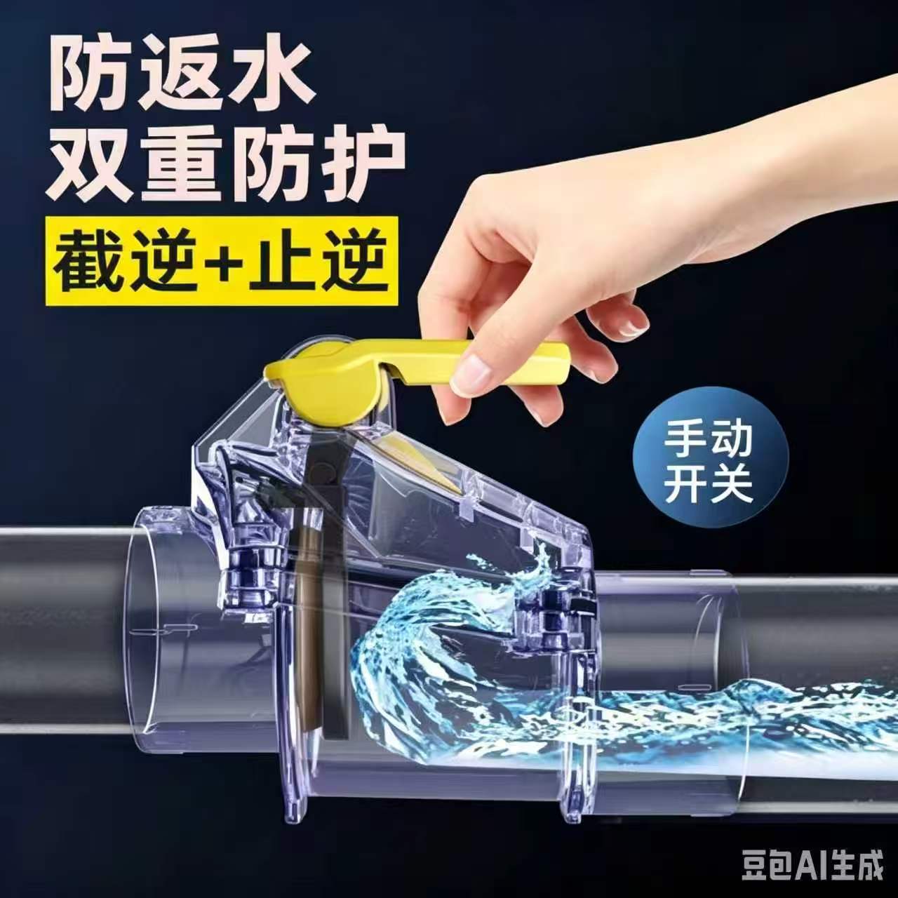 截逆阀的阀板拉起来是什么感觉？实拍.jpg