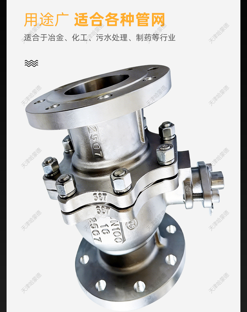 哈蒙德2507法兰球阀Q41F-16V高压双相钢特材耐腐蚀耐高温电动气动.jpg