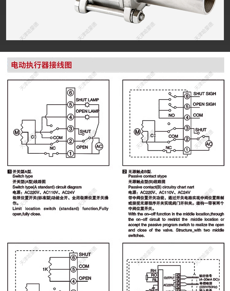 哈蒙德电动三片式加长球阀长管焊接加长Q61F16P阀门开关不锈钢.jpg