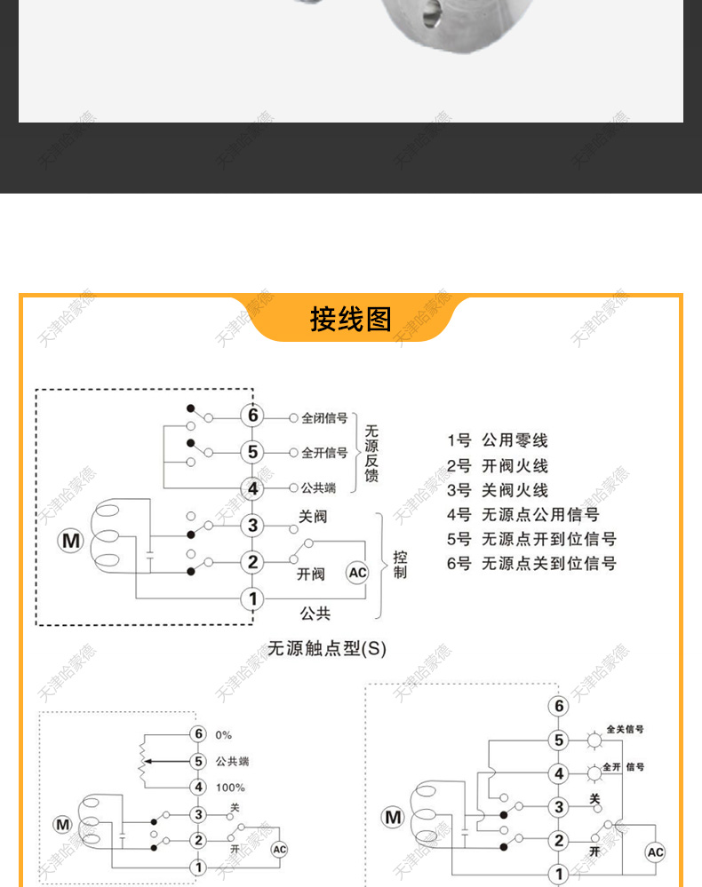 哈蒙德2205双相钢不锈钢电动法兰球阀海水化工部开关阀Q941F-16V.jpg