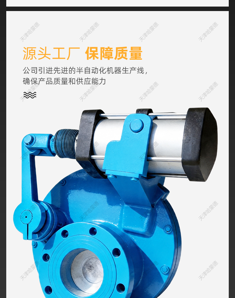 哈蒙德 BZ643TC-10C仓泵高温旋转式进料阀圆盘阀摇臂气动陶瓷摆动.jpg