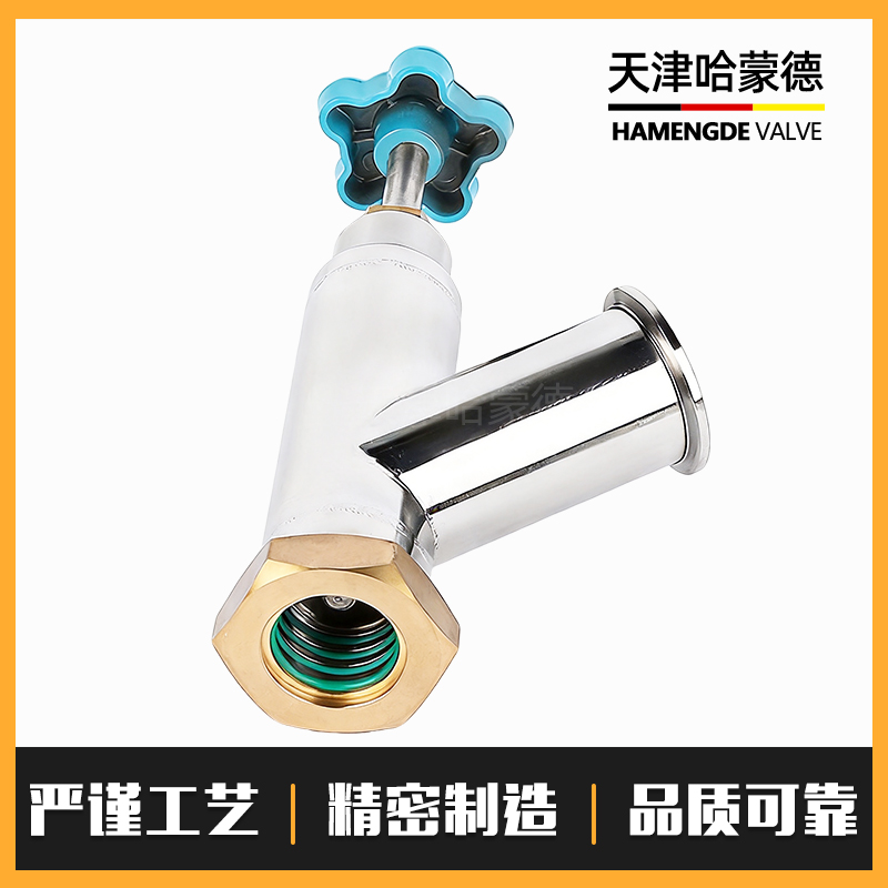 哈蒙德KF高真空推拉阀手动抽拉阀特明欣杜瓦罐圣达英抽真空提拉阀