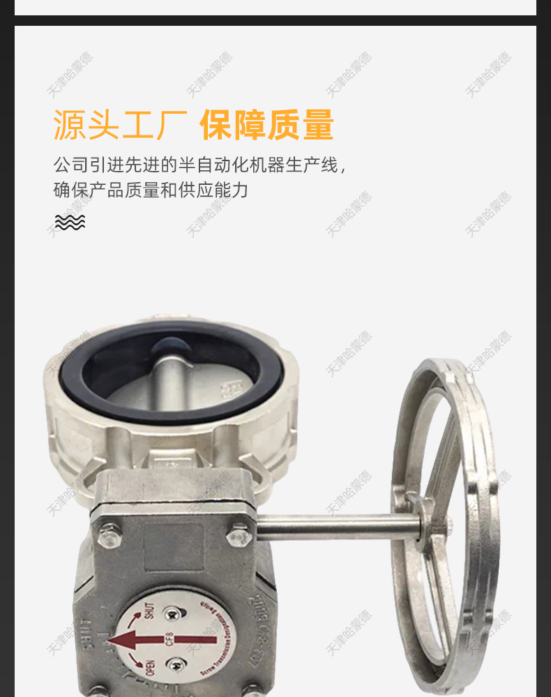 哈蒙德全不锈钢软密封对夹涡轮蝶阀阀门304 316L材质D371X-16P.jpg