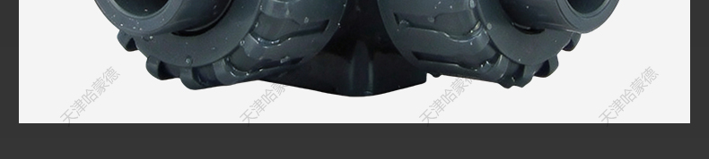 哈蒙德全塑料气动UPVC三通球阀PVC切换阀L T型换向阀转换阀阀门.jpg